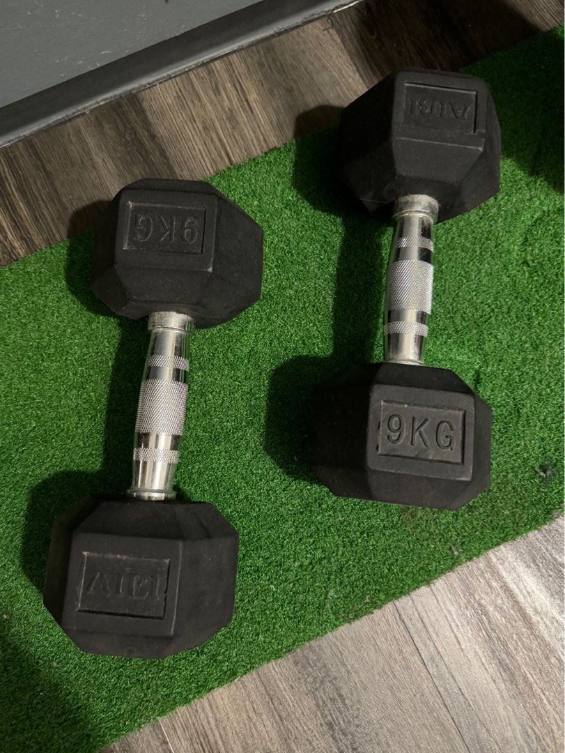 AIBI dumbbells 9KG Sports Equipment Exercise Fitness