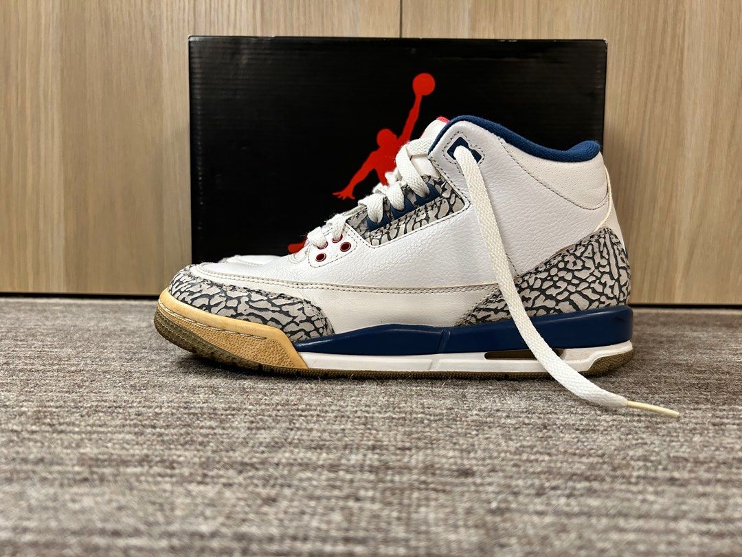 Air Jordan 3 retro True blue Carousell