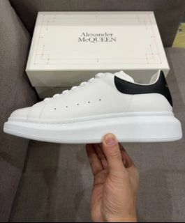 Alexander mcqueen sneakers silver top