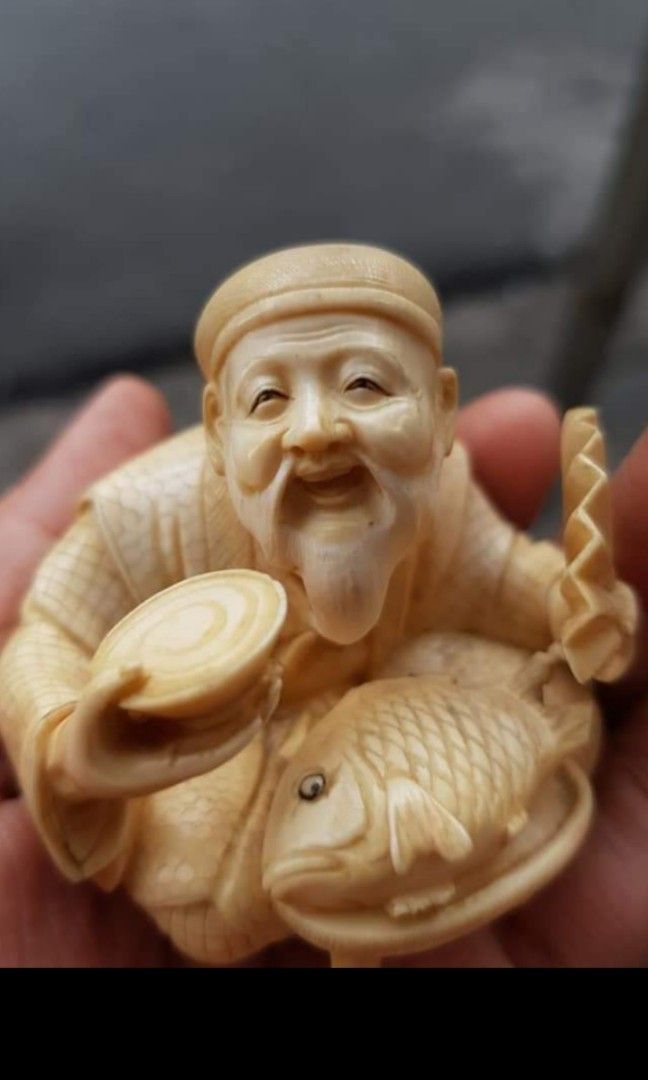 Antique 18th century elephant ivory budda (Category: Vintage Collectibles) located in Manila. Submitted by clovergold888 (Listing ID 1287981970, Image 2). Description: Antique 18th century elephant ivory budda.. It's attract money, abundance, wealth and success.. Perfect ivory collections.