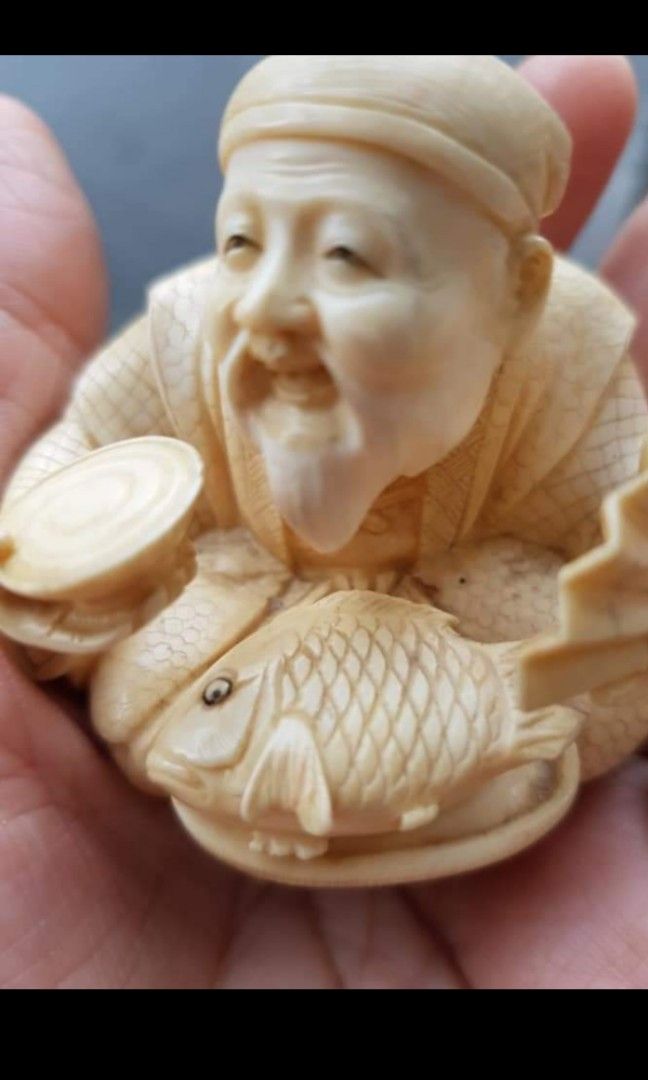 Antique 18th century elephant ivory budda (Category: Vintage Collectibles) located in Manila. Submitted by clovergold888 (Listing ID 1287981970, Image 3). Description: Antique 18th century elephant ivory budda.. It's attract money, abundance, wealth and success.. Perfect ivory collections.