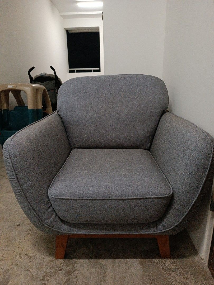 Cushy armchair best sale