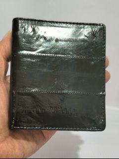 Black Eel Skin Bifold Wallet
Made in Korea
4" x 3.2" (folded)
✨New

₱300