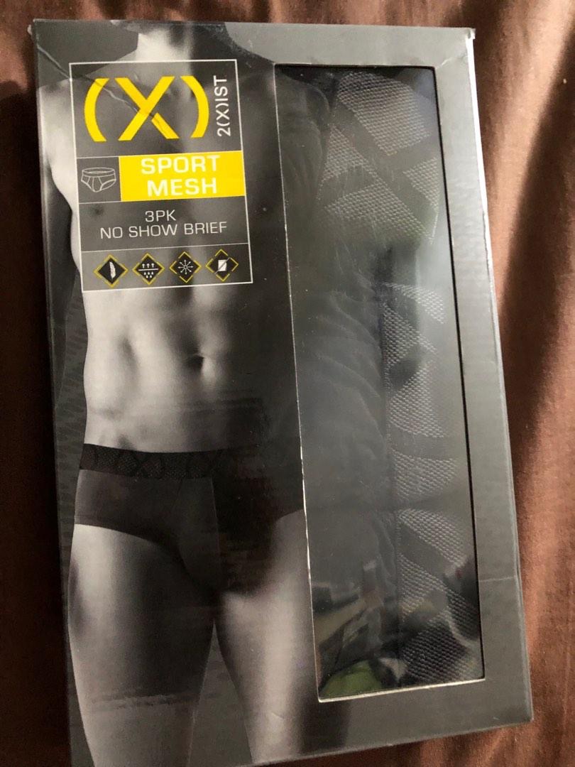 Brand new 2Xist 2(x)ist men sports mesh briefs (no show) underwear
