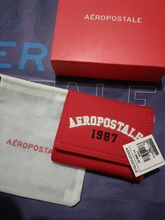 Brandnew Original Aeropostale Bifold Mens Wallet Red