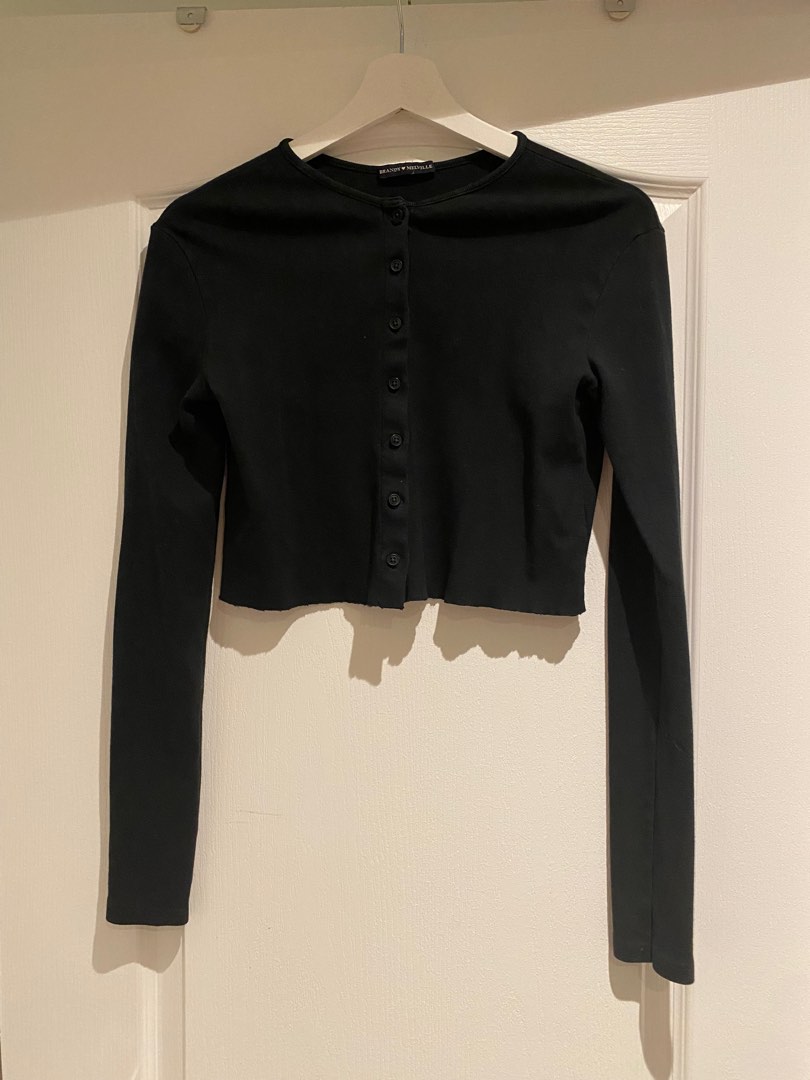 Brandy melville black cardigan sale