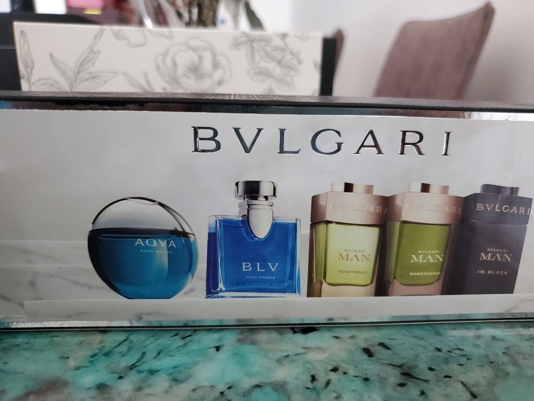 Bvlgari The Men s Gift Collection 5ML x 5 24ml