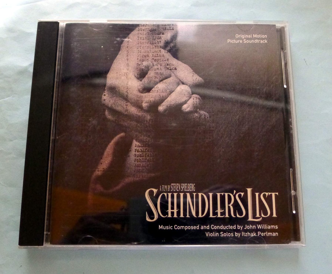 CD 聖經推介 Itzhak Perlman Schindlers List 早期舊版 發燒天碟 NO IFPI, 興趣及遊戲, 音樂、樂器