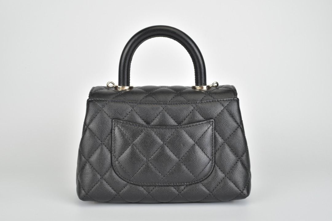 Chanel coco handle outlet black