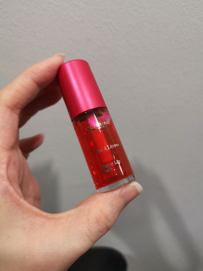 Clarins Lip Stain 01 Rose Water, Beauty & Personal Care, Face, Makeup