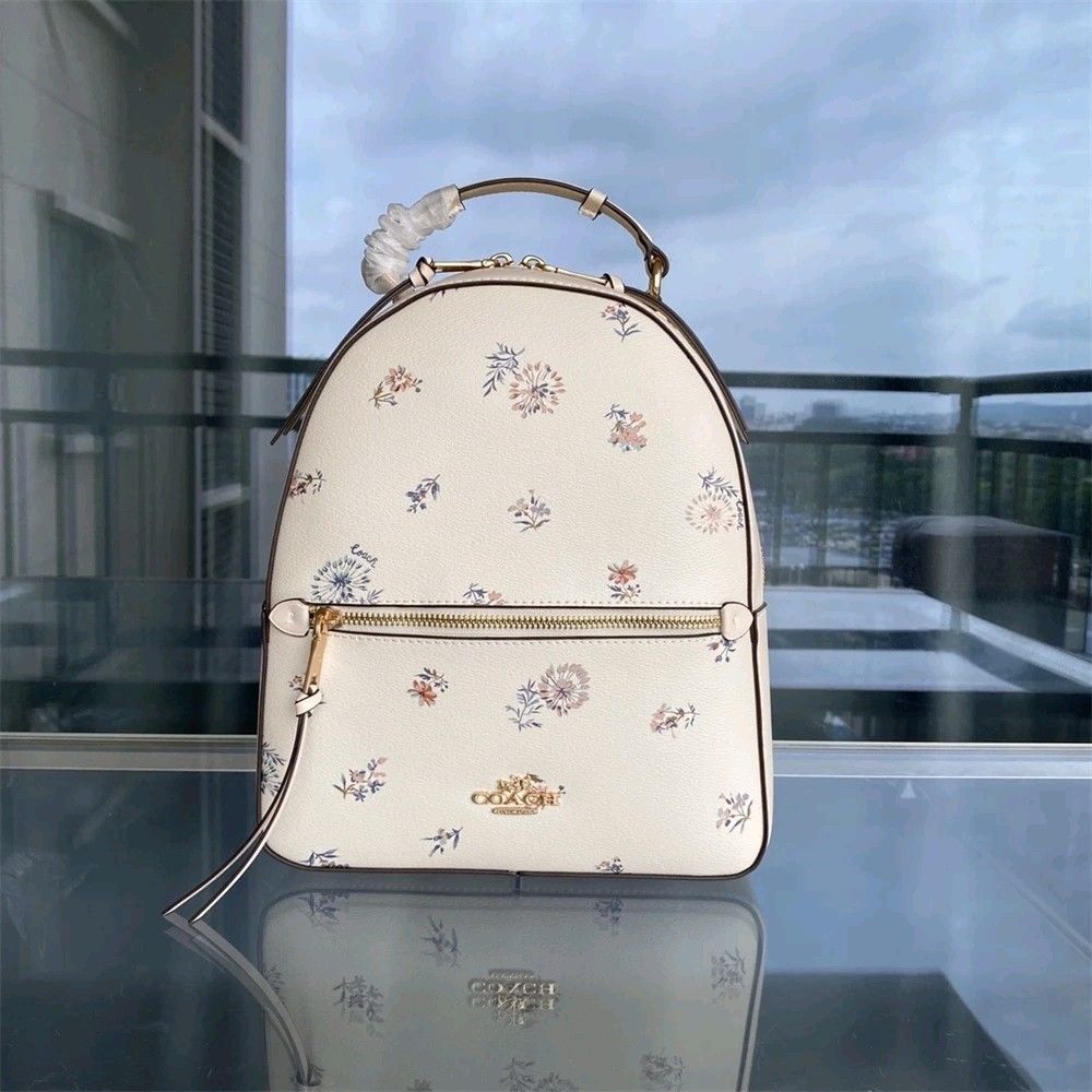 Coach backpack floral outlet