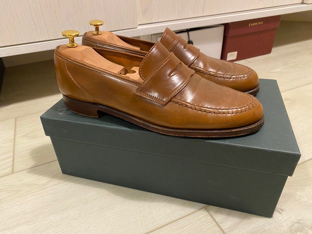Crockett And Jones Whiskey Cordovan Crockett Jones Harvard – Penny