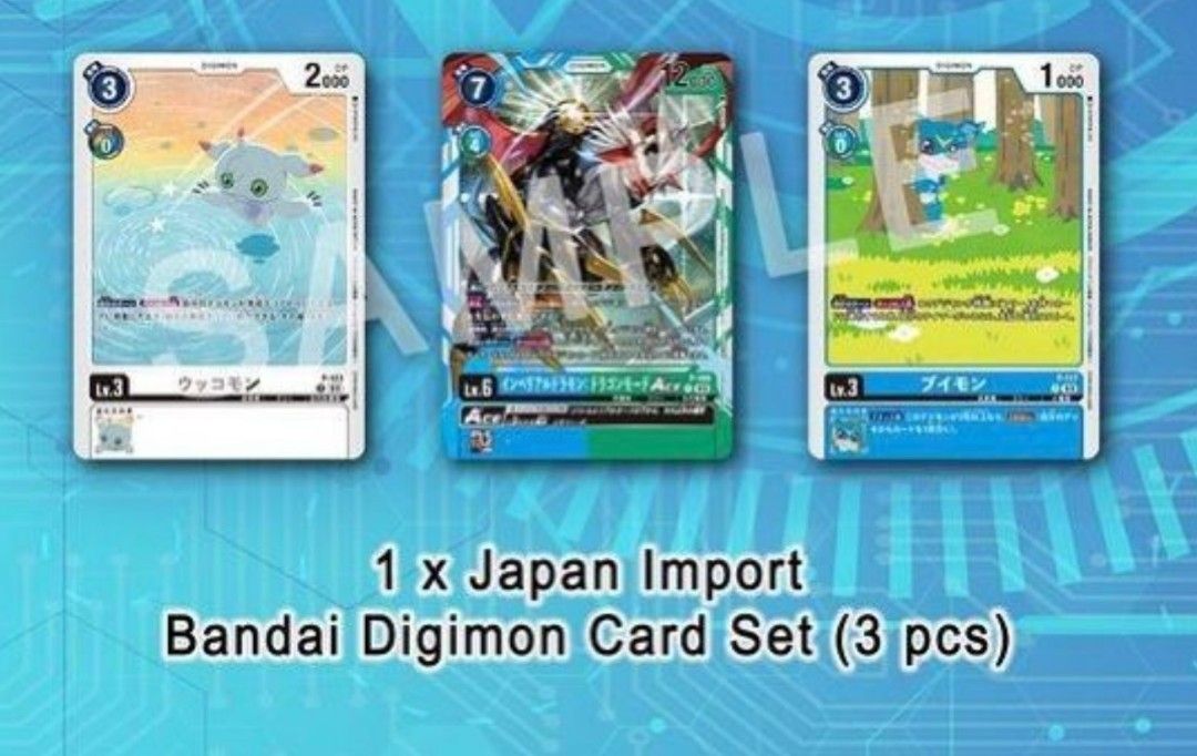 Digimon adventure 02 movie promo cards, Hobbies & Toys, Toys & Games on  Carousell
