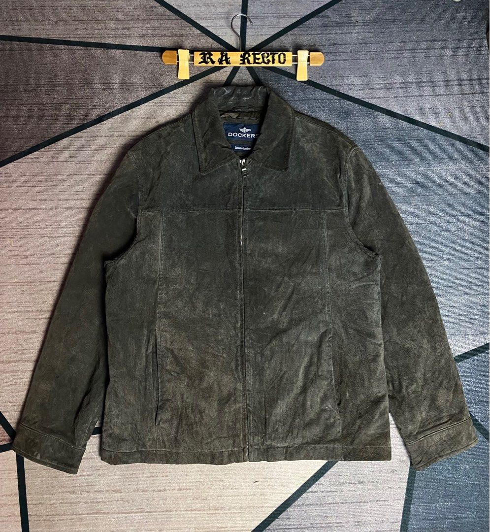 Dockers suede jacket store