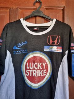 F1 Honda Lucky Strike 555 World Racing T-Shirt Memorabilia