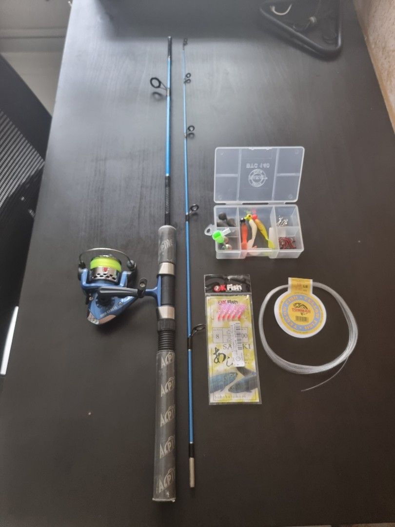10ft Fishing Rod & Reel, Sports Equipment, Fishing on Carousell