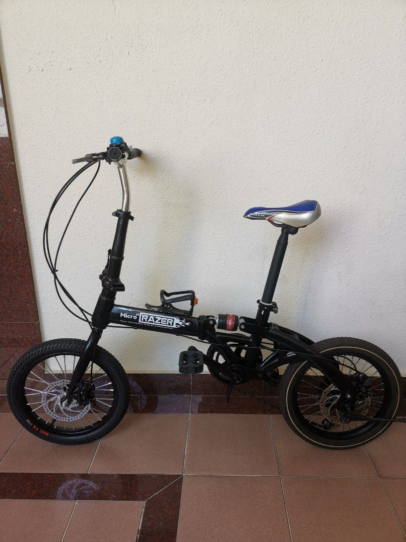 Micro razer folding bike deals