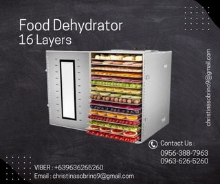Food Dehydrator 16 Layers Trays
