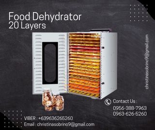 Food Dehydrator 20 Layers Trays
