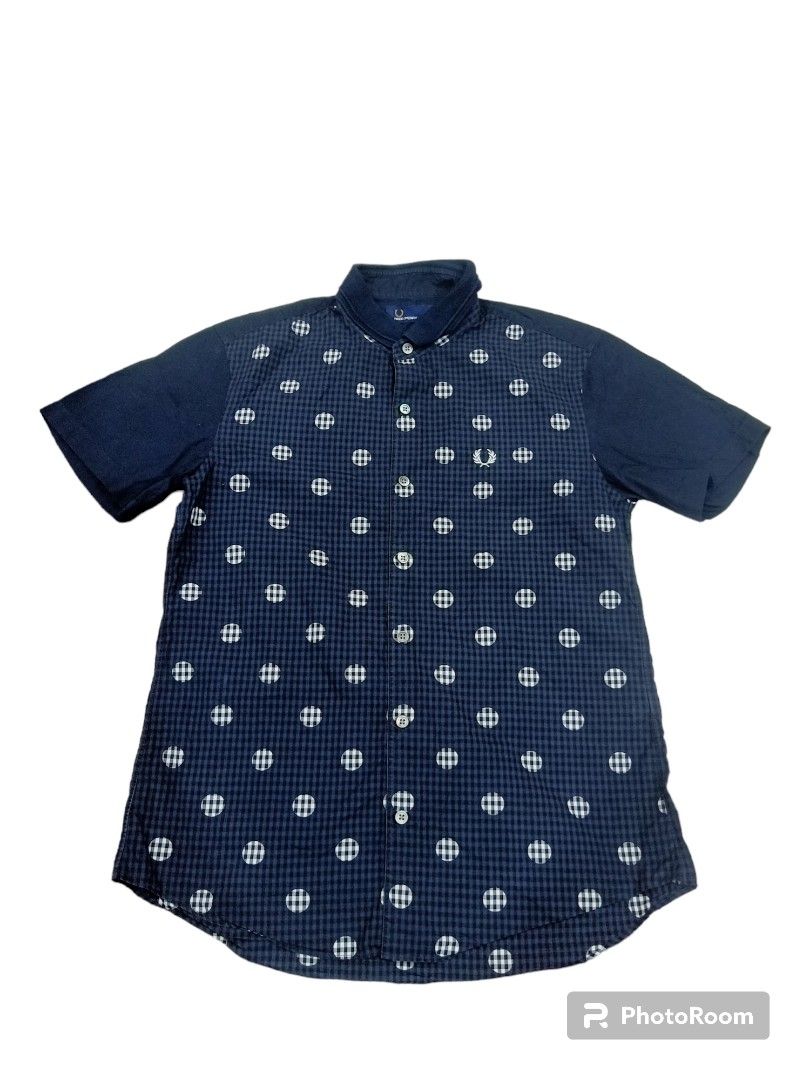 Fred perry polka dot shirt sale