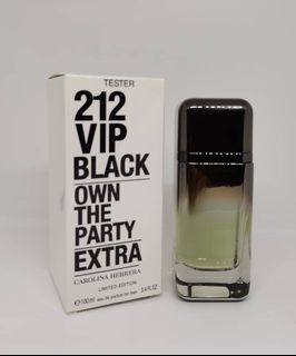 TESTER 212 VIP BLACK OWN THE PARTY EXTRA LIMITED EDITION EDP FOR