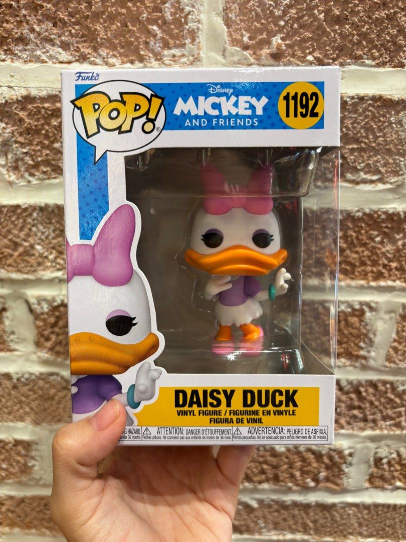 Pop! Disney Mickey and Friends (The Classics) Vinyl Figure Daisy Duck #1192