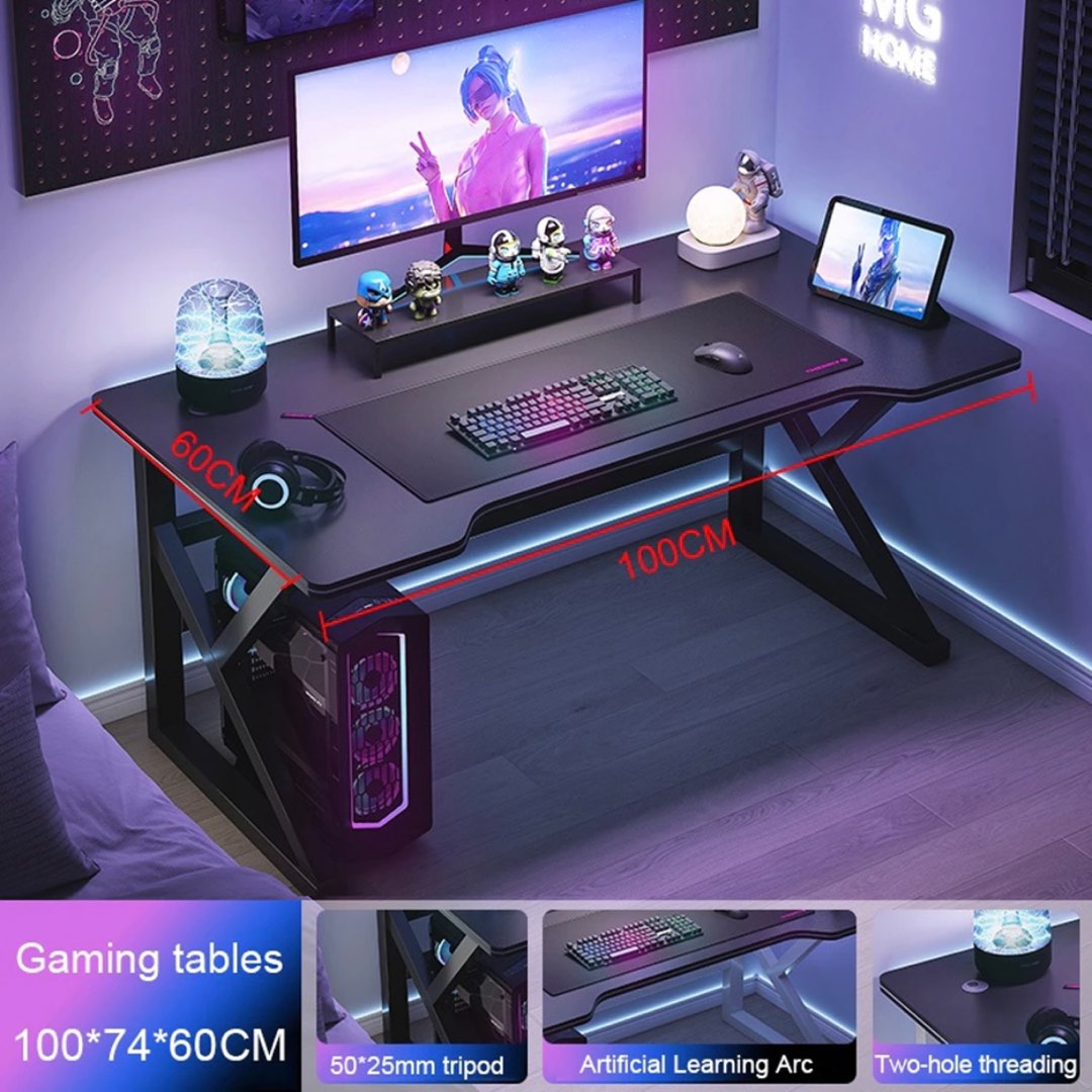 Gaming Computer Table | Durable Ergonomic Gaming Desk | Study Table ...