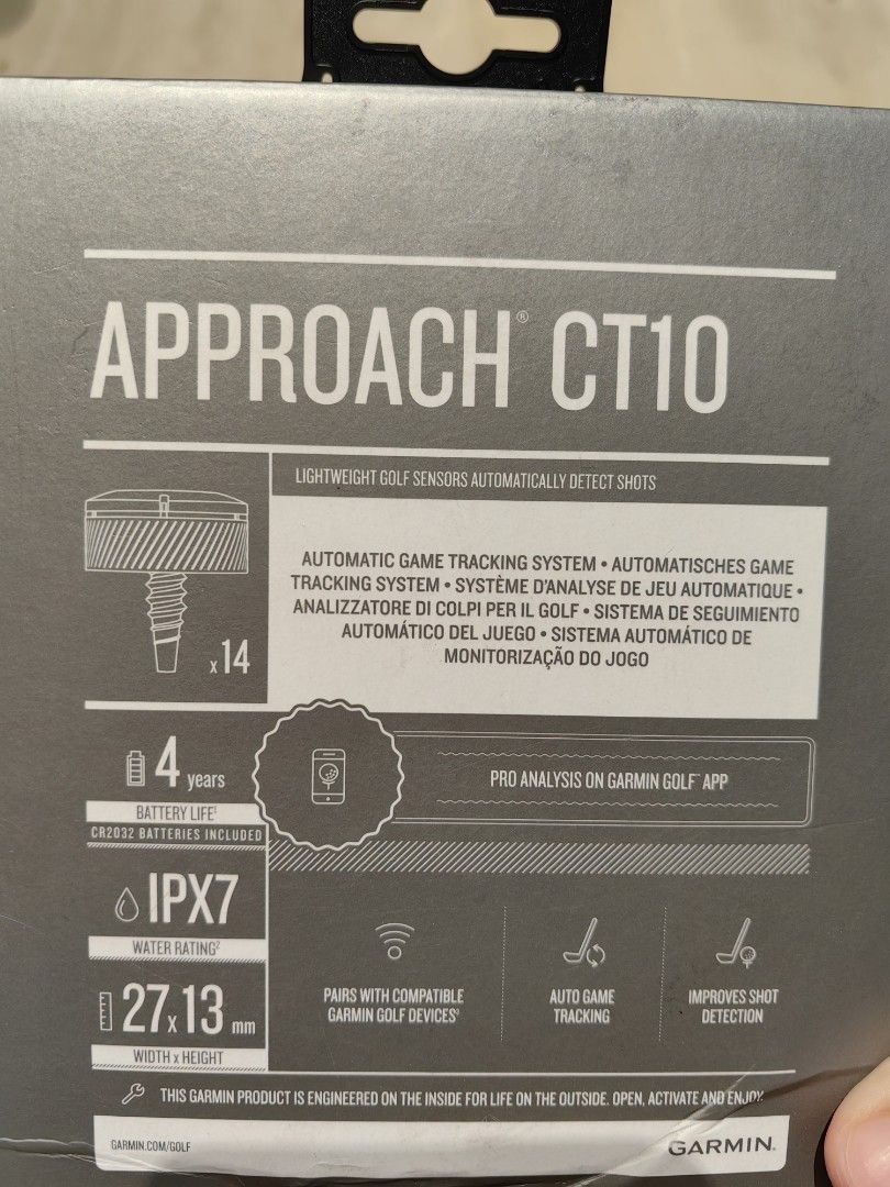 Garmin Approach CT10 golf sensor 14 pieces