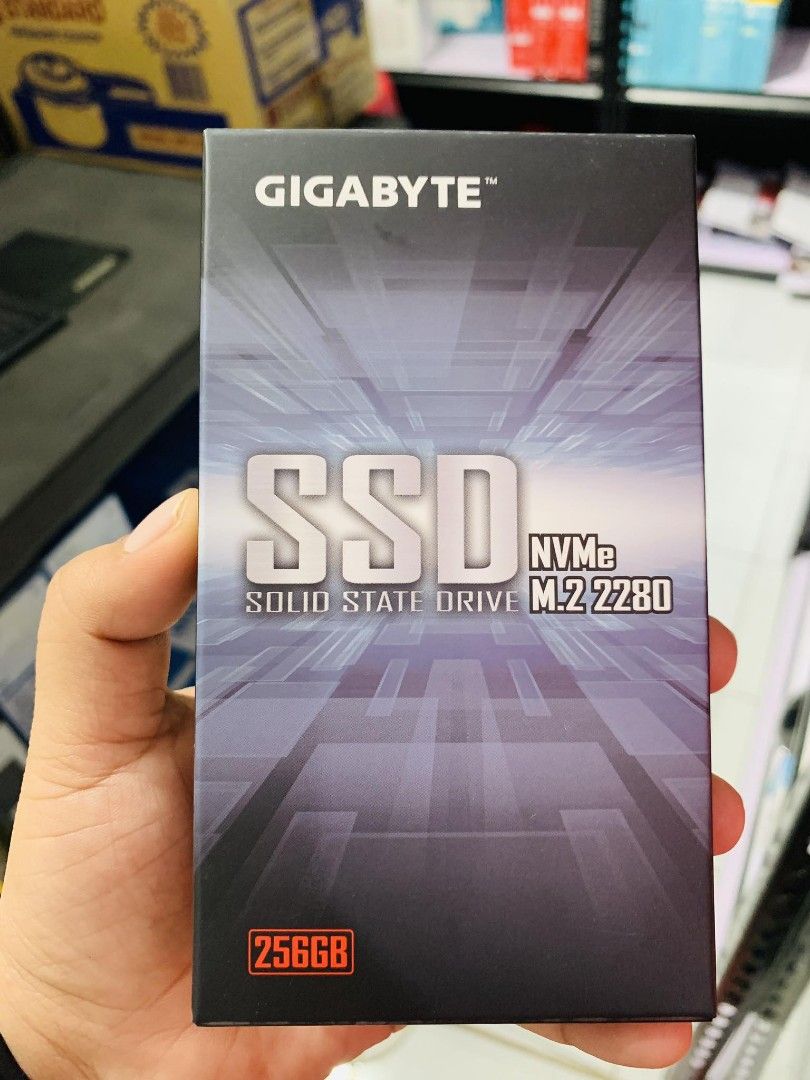  Gigabyte NVMe 256GB M.2 Solid State Drive GP-GSM2NE3256GNTD :  Gigabyte: Electronics
