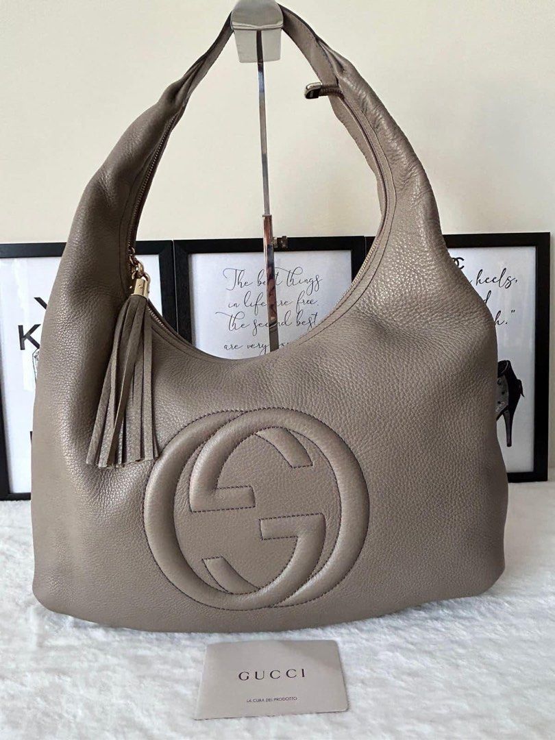 Gucci Large Soho Hobo Shoulder Bag Luxury Bags Wallets on Carousell