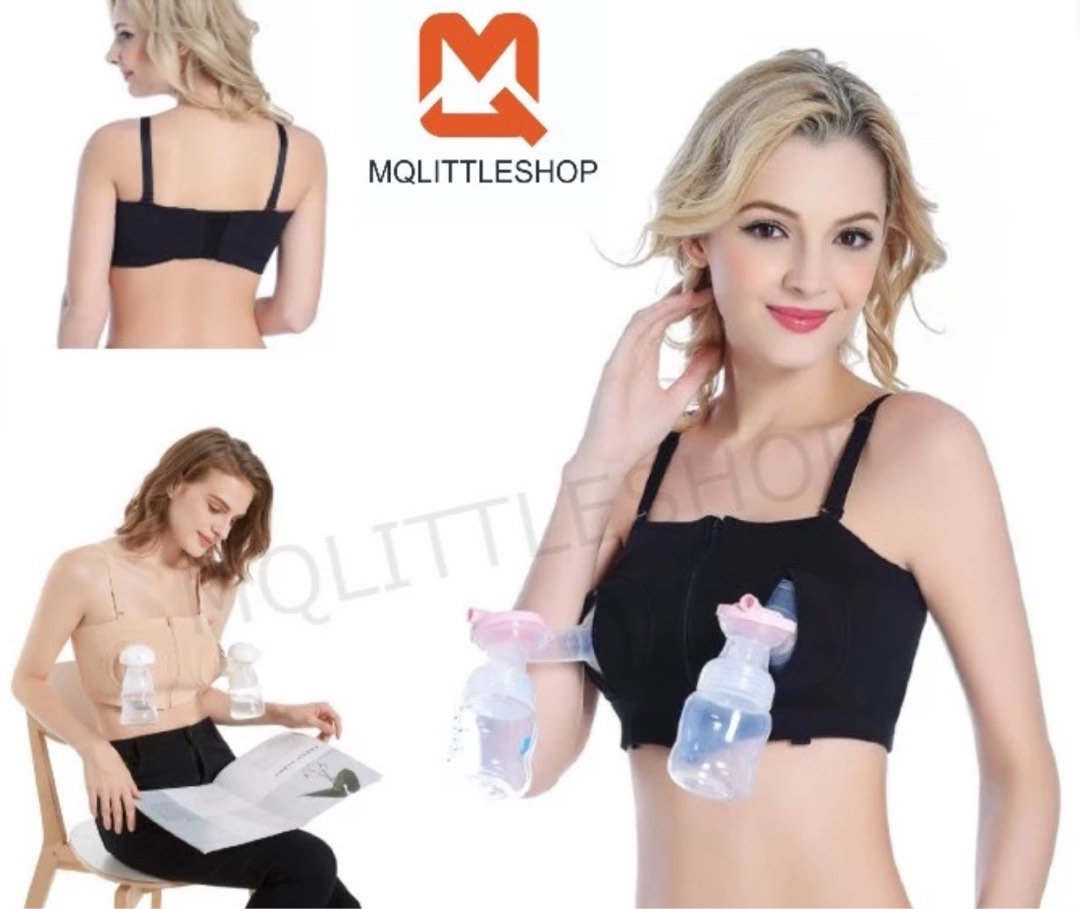 Hands free pumping + nursing bra (RTP $35), Women's Fashion, Maternity wear  on Carousell