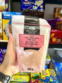 Heav enly Spices Fine Himalayan Pink Salt 450g