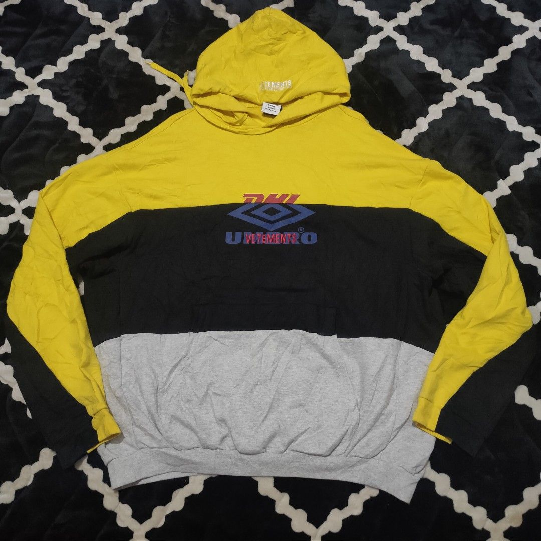 Hoodie Vetements X Umbro X DHL not off white Supreme essentials stussy balenciaga givenchy adlv undercover y3 the north face palm angels