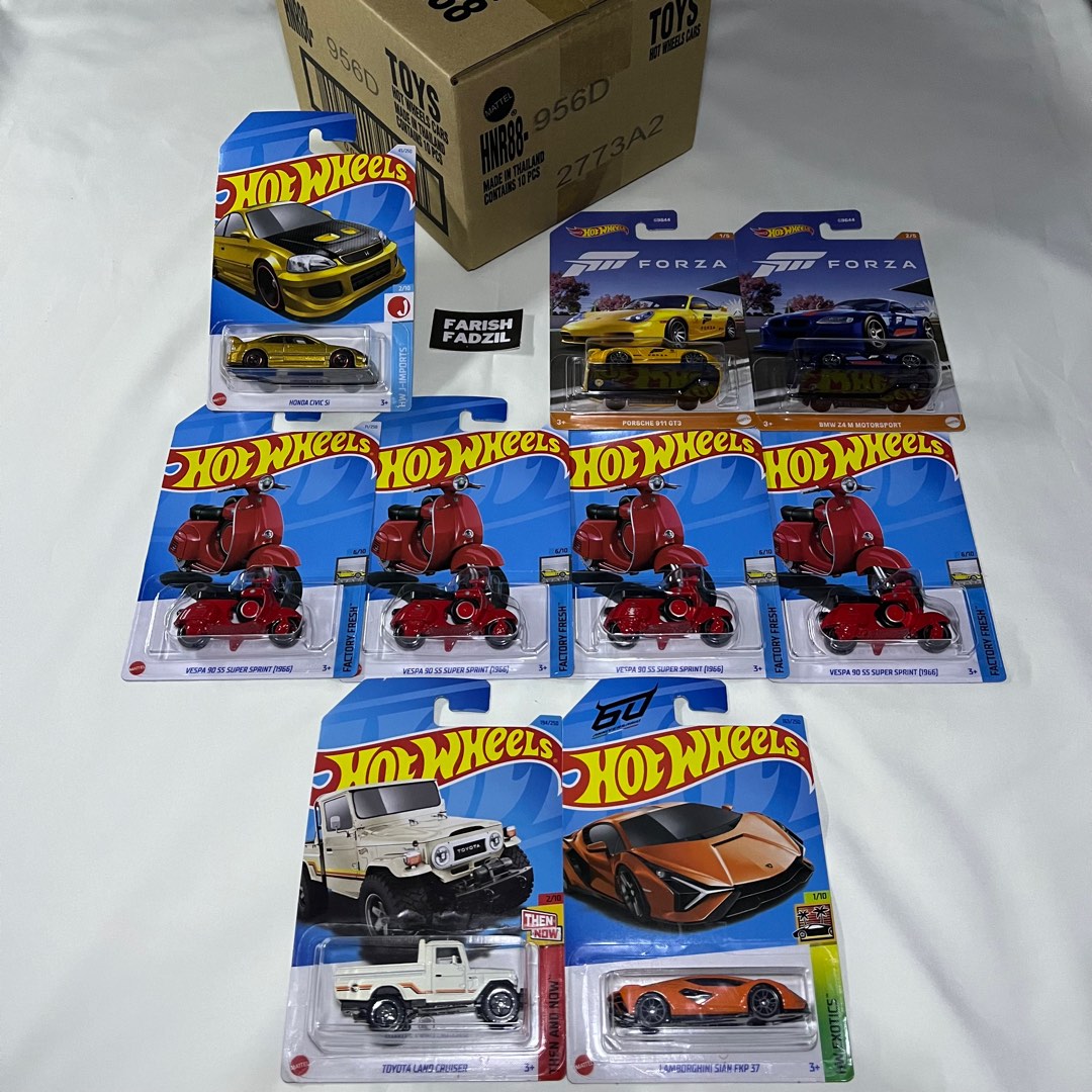Hot Wheels Lot Fast Furious Mainline Hobbies Toys Toys