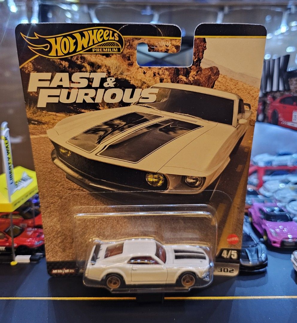 Hot Wheels Premium Fast and Furious BMW M3 55 (SOLD) , 1969 Ford Mustang  Boss 302 45, 66 Chevroley Corvair Yenko Stinger, Hobbies & Toys, Toys &  Games on Carousell