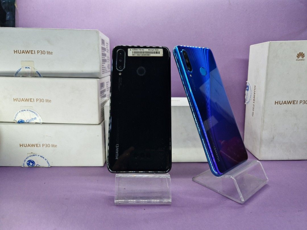 huawei P30 LITE (Category: Huawei) located in Quezon City. Submitted by mubrogadgets (Listing ID 1287983258, Image 2). Description: SUPER SALE!!! 🔥HUAWEI P30 lite❤️ for sale 4800 pesos only 7pcs available, 2colors available NOT USED(MALL FULL-OUT) 100% smooth(no scratches or dents) ➡️Super linaw ng both camera ➡️snooth for gaming(ultra setting sa ml) ➡️smooth pang gamit ➡️6.15 inches ➡️Camera phone • 128GB | 6GB • Kirin 710 (12 nm) • Inclusion: 