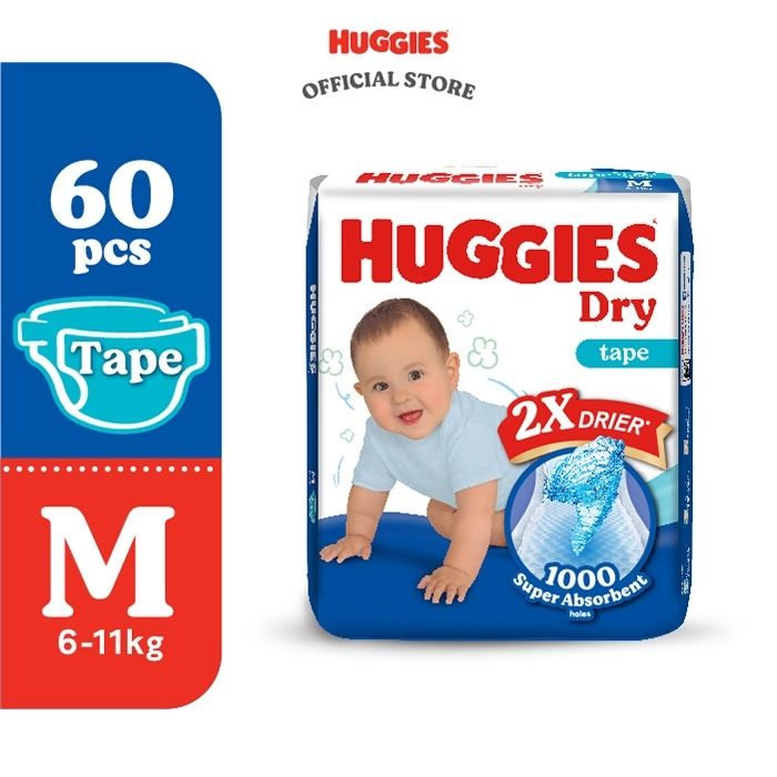 Huggies dry taped best sale diapers
