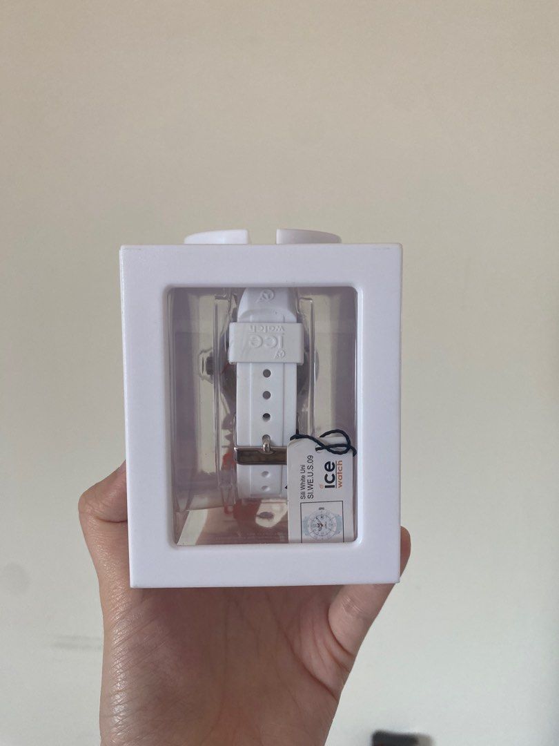 White ice watch ladies best sale