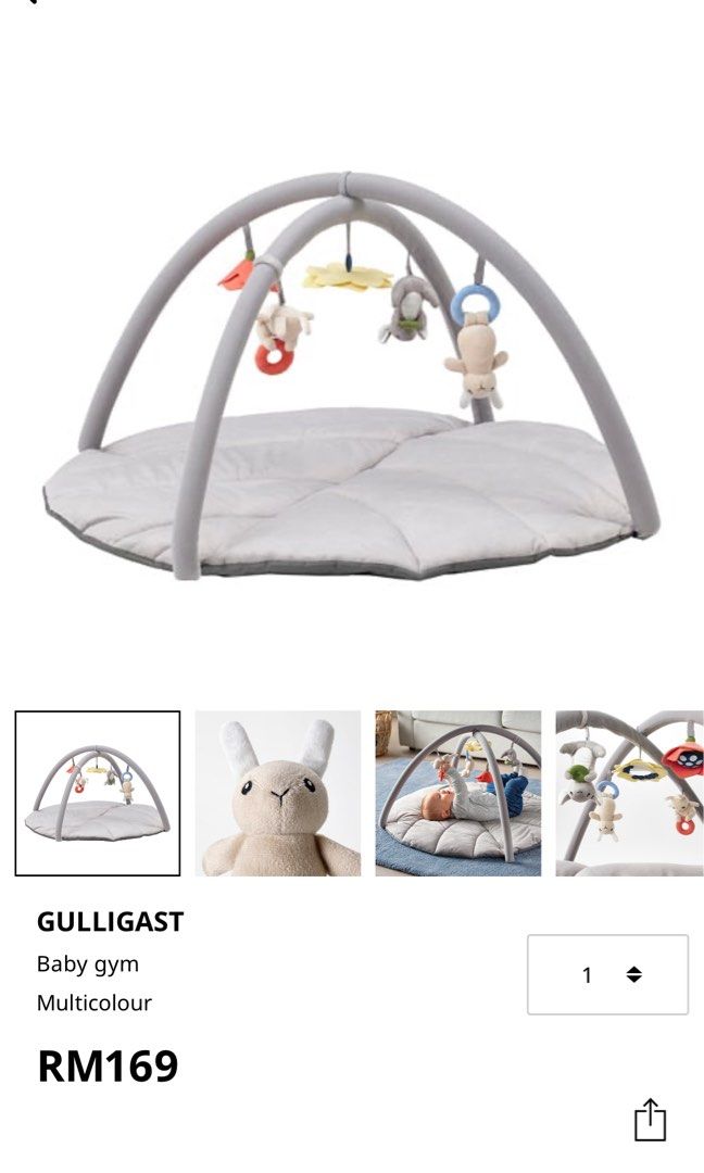 Ikea baby play top gym