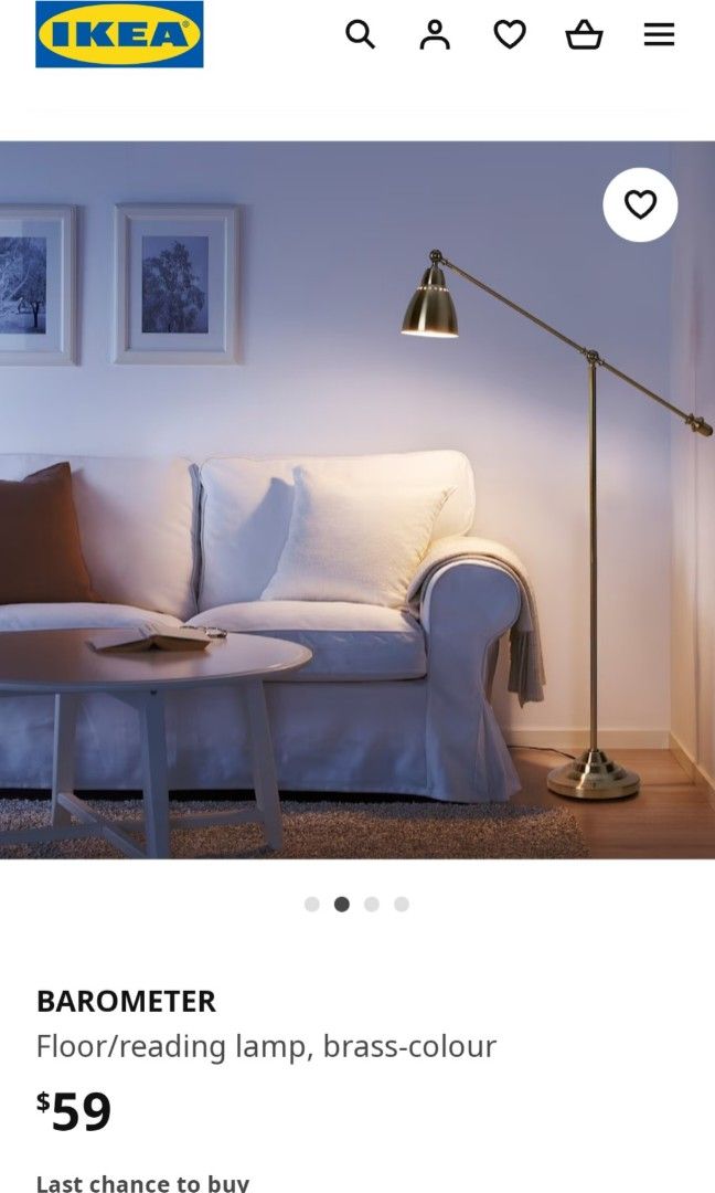 Barometer hotsell lamp ikea