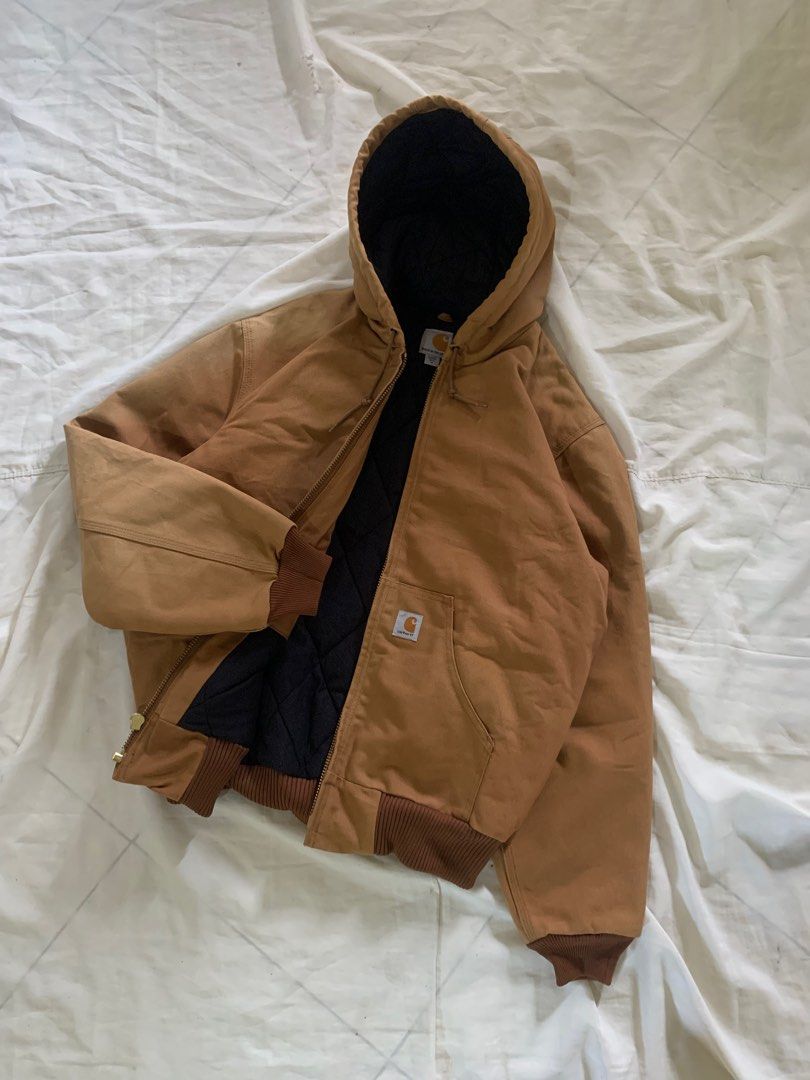 JACKET ACTIVE CARHARTT J140BRN Fesyen Pria Pakaian Lainnya di
