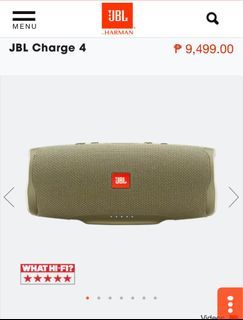 JBL Charge 4 Speakers