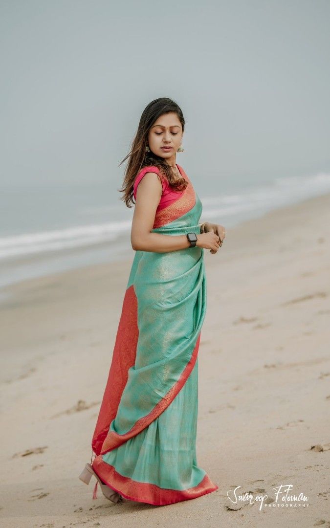 Multi Color Bridal Silk Saree at 9000.00 INR in Salem | Sri Venkateswara  Silks