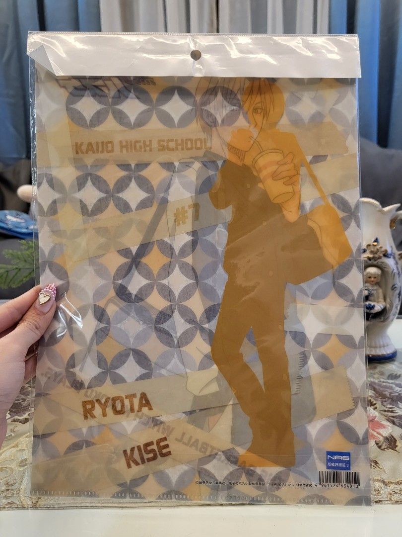 Kuroko no Basket Ryota Kise Folder (Category: Stationery & School Supplies) located in San Fernando. Submitted by jpmarketplace2023 (Listing ID 1288063578, Image 2). Description: -Kuroko no Basuke Ryota Kise folder for only PHP60 -Authentic from Japan.