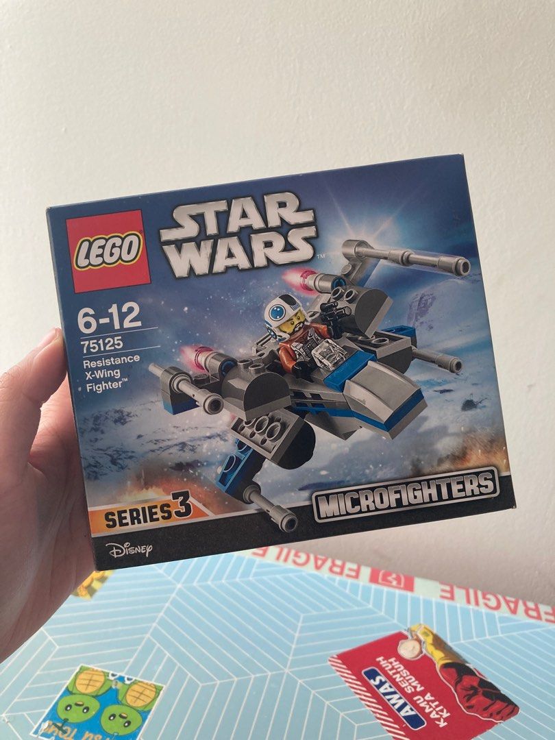 Lego 75125 Microfighters Series 3 Star Wars Resistance X Wing Fighter Hobbies Toys Toys Games on Carousell