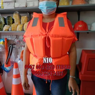 life vest orange