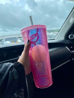 [Lightly Used] Original Blackpink Pink Doodle Bling Cup with Box