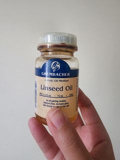 Linseed oil for painting