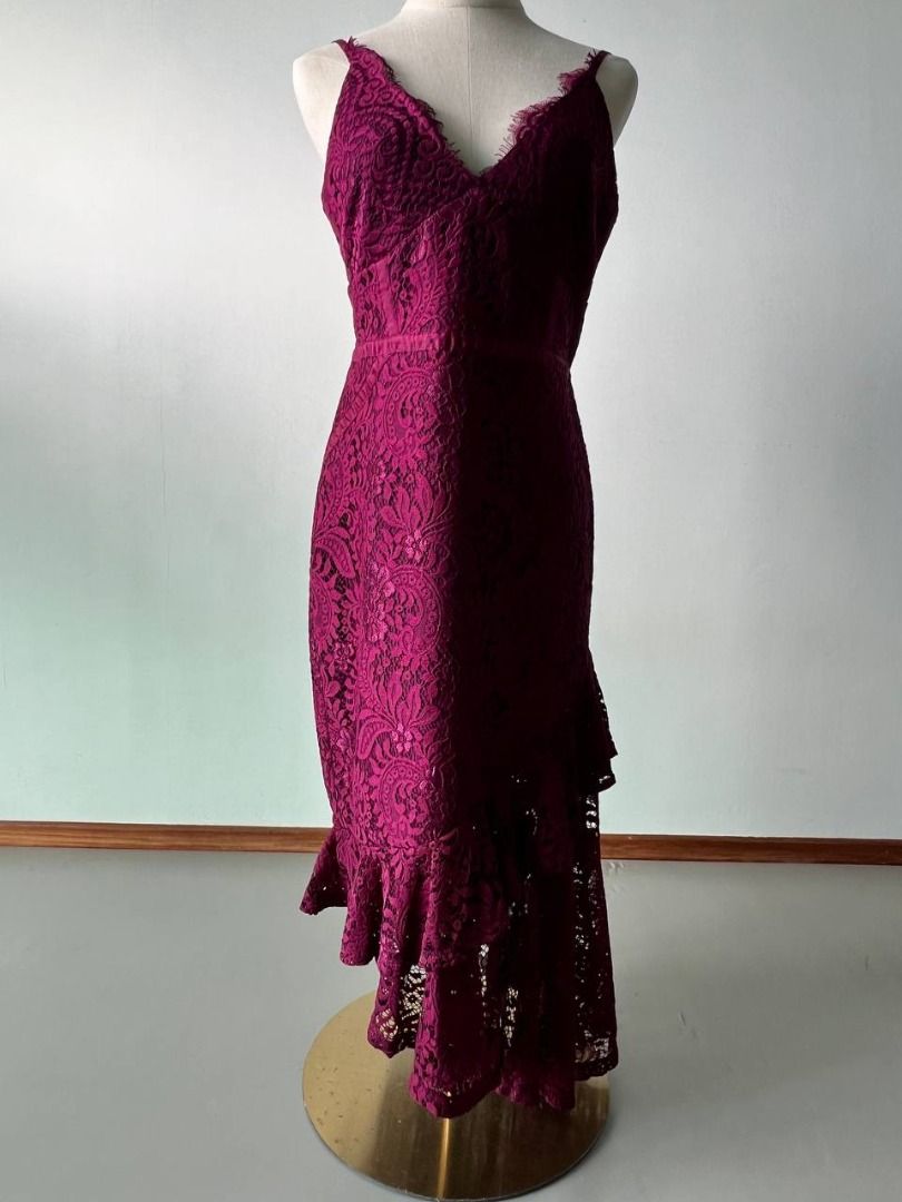 Lipsy Formal Dinner Lace Dress Women s Fashion Dresses Sets