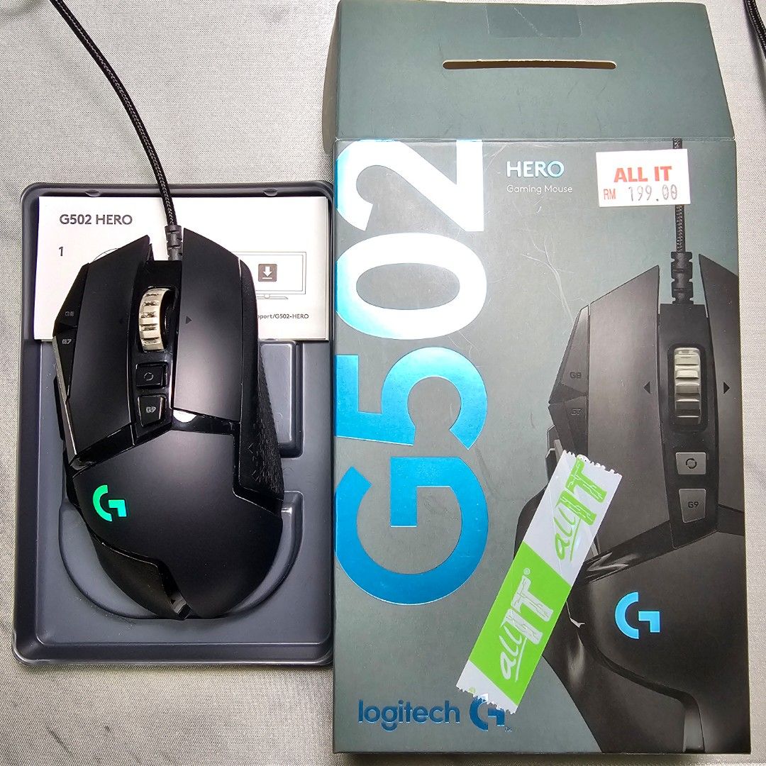 LOGITECH G502 HERO EDITION, Computers & Tech, Parts & Accessories, Mouse &  Mousepads on Carousell